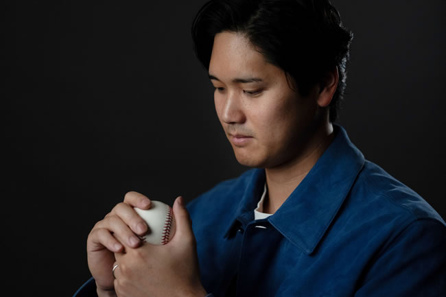 MLB/大谷翔平「百大帅哥」第62名 坦言到引退前「想任性打球」