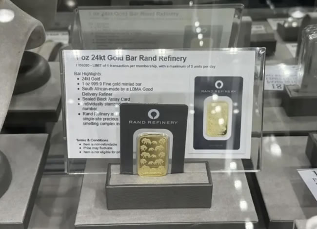 加州男子分享卖好市多金条获利 但没提该缴的税？