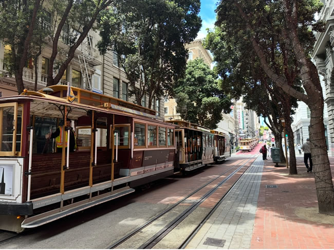 旧金山最受欢迎景点缆车路线恢复